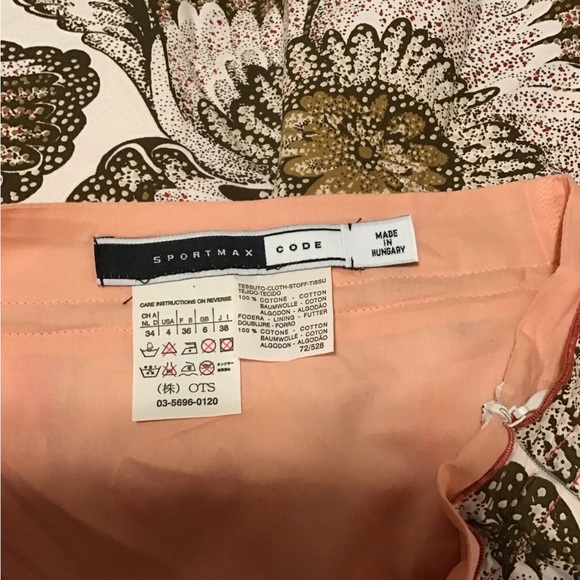 Sportmax Code Midi Skirt Size 4 - Picture 6 of 6